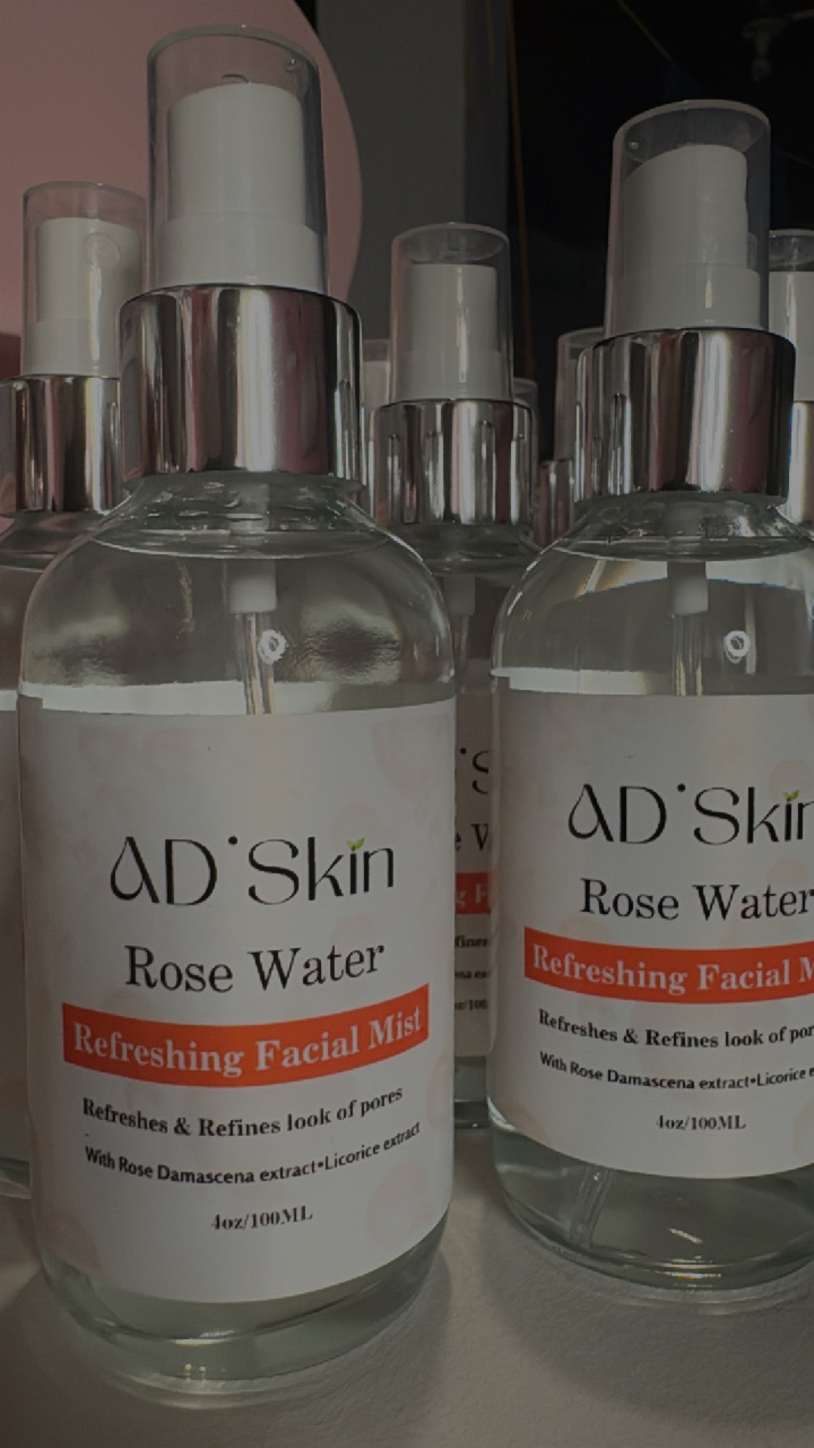 Rose Water-Refreshing Facial Mist